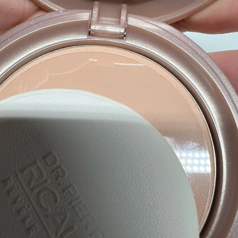 Dr. Pierre RICAUD Pressed Powder NWT Natural Rose Made in France